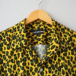 Shawn レオパード L/S レーヨンシャツ