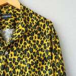 Shawn レオパード L/S レーヨンシャツ