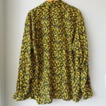 Shawn レオパード L/S レーヨンシャツ
