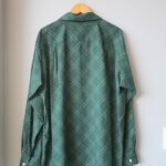 DORAMI L/S 綿シルクシャツ Chank-GRN