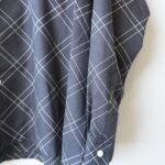 DORAMI L/S 綿シルクシャツ Chank-BLK