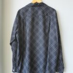 DORAMI L/S 綿シルクシャツ Chank-BLK