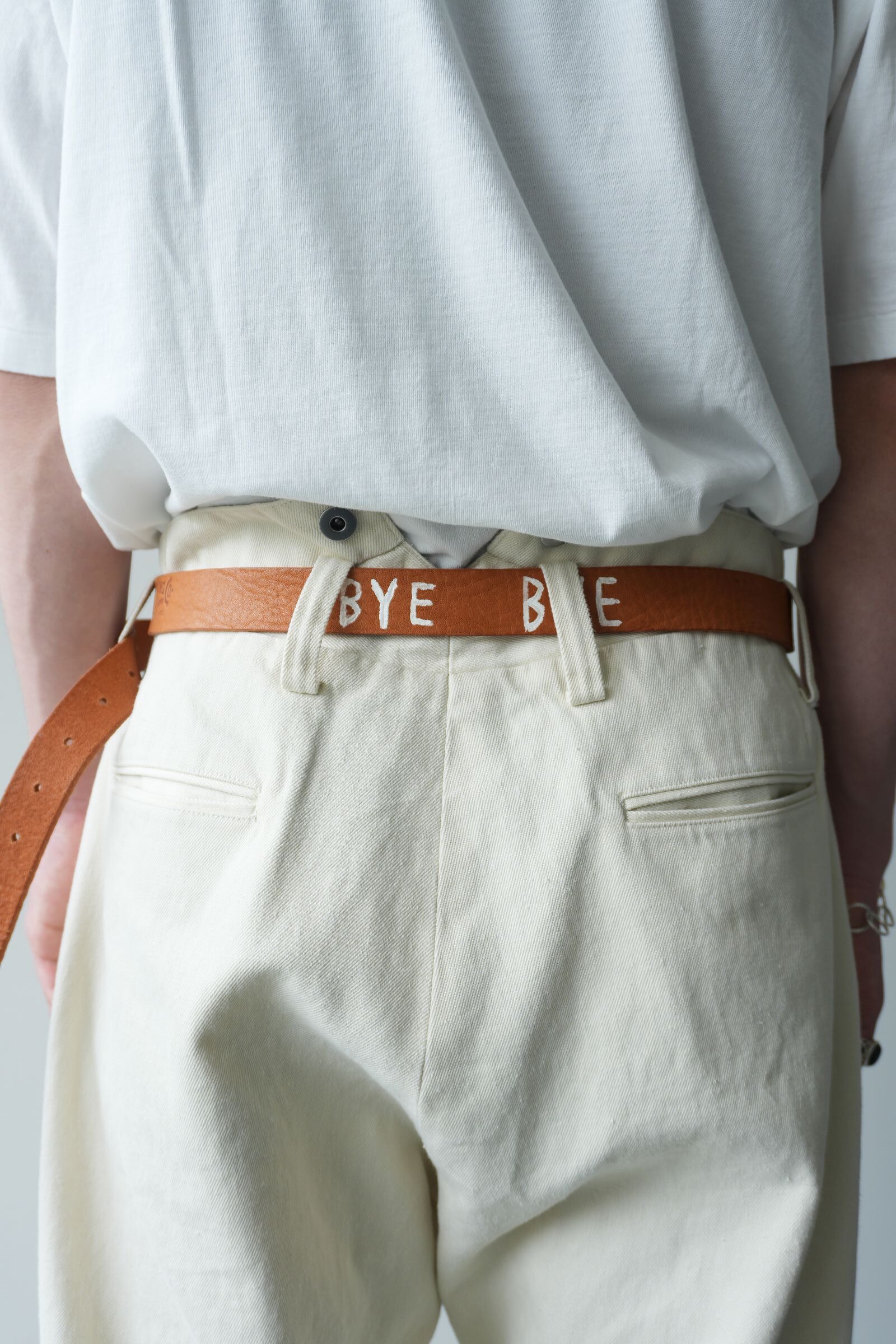 Willow Pants 【ウィローパンツ】BYE BYE BELT (narrow) | SPEACE 福井