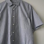 Sleeping Shirt S/S-Gray Stripe