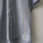 Sleeping Shirt S/S-Gray Stripe