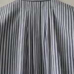Sleeping Shirt S/S-Gray Stripe