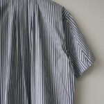 Sleeping Shirt S/S-Gray Stripe