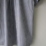 Sleeping Shirt S/S-Gray Stripe