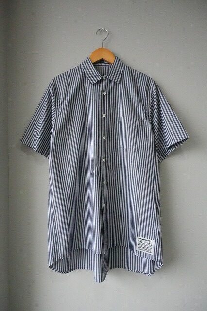 Sleeping Shirt S/S-Gray Stripe