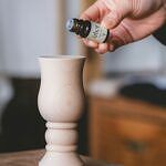 Bulbous wood diffuser × aroma oil 5ml set-Bergamot