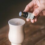 Bulbous wood diffuser × aroma oil 5ml set-Bergamot