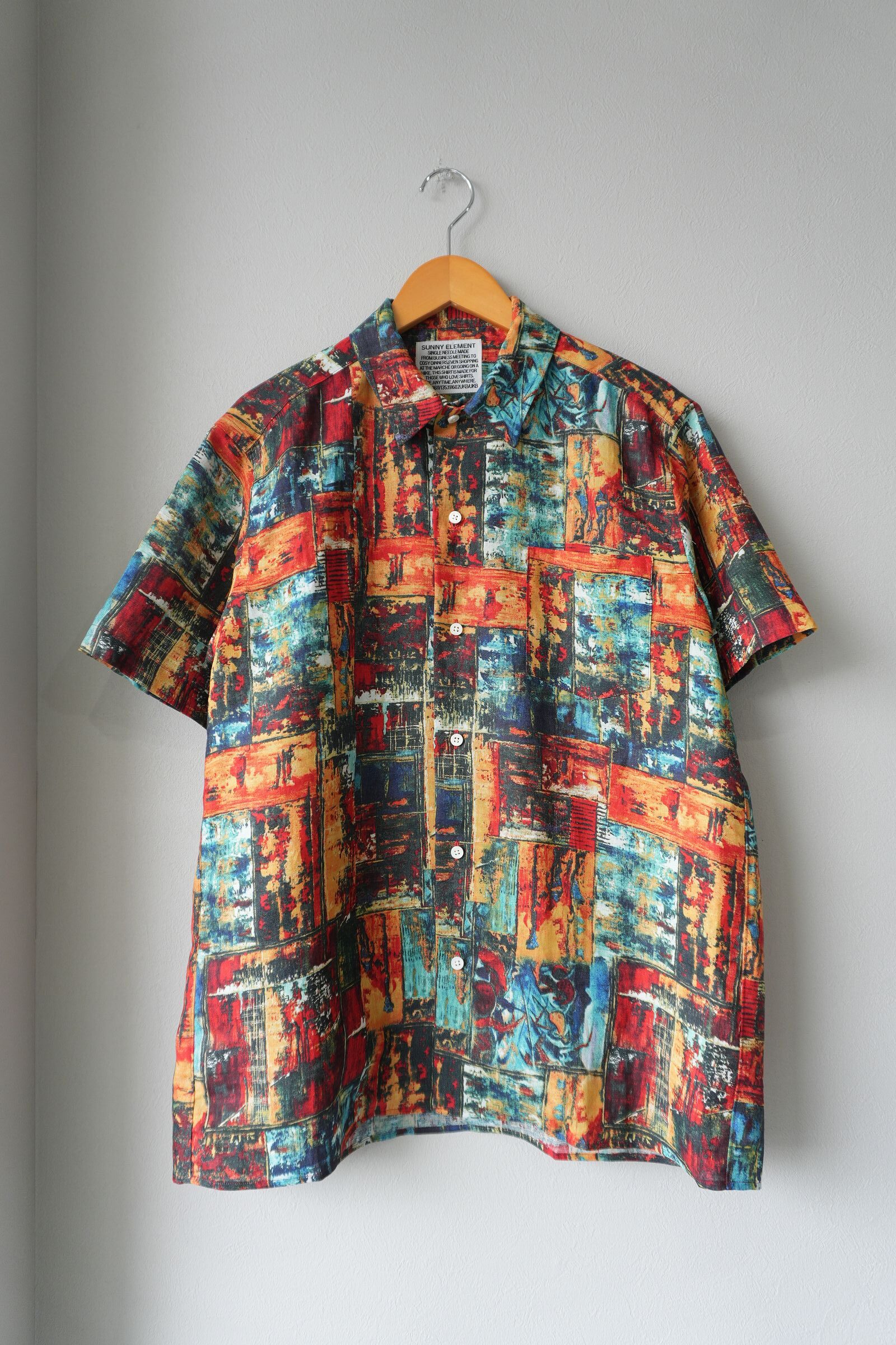 River Shirt S/S Mix Print