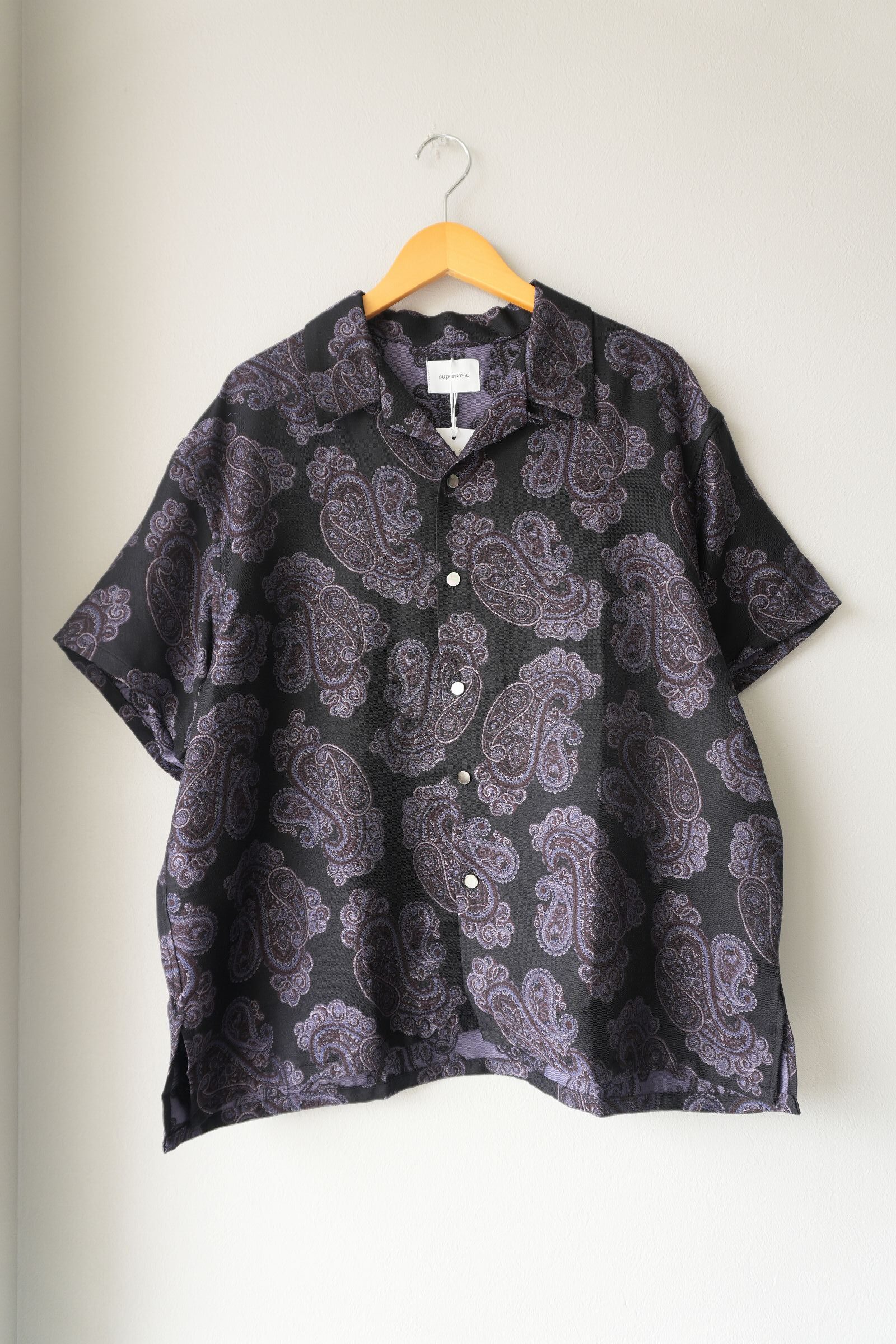 superNova.【スーパーノヴァ】Aloha shirt – Sprinkled paisley