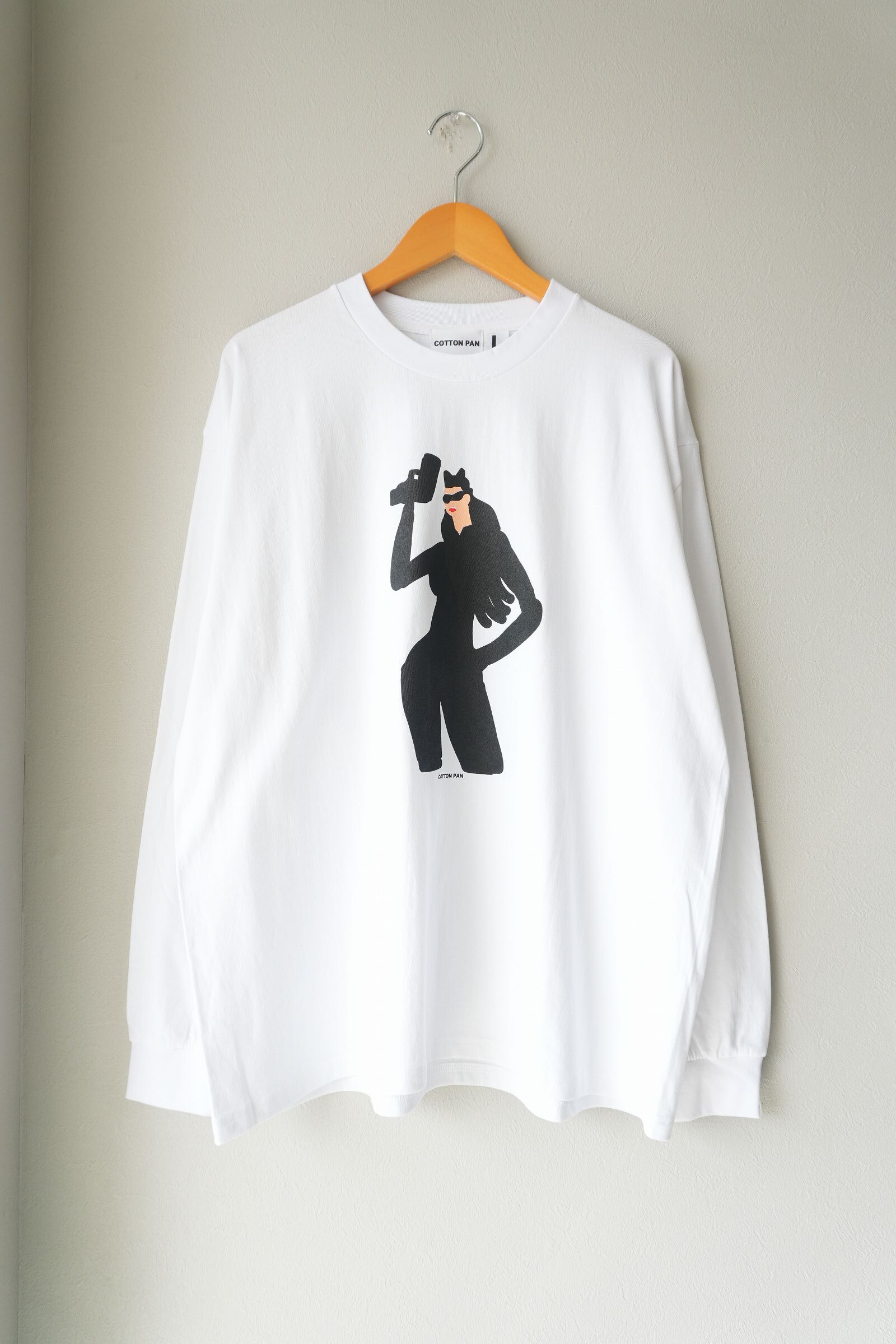 Cat GOAT ロンT-WHITE