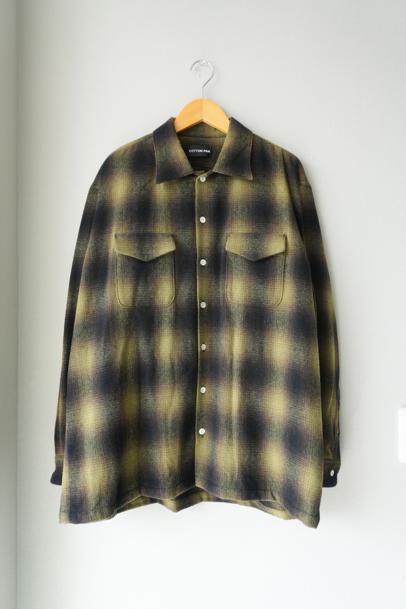 Schaaf L/S Oaklamd型-BLACK×OLIVE