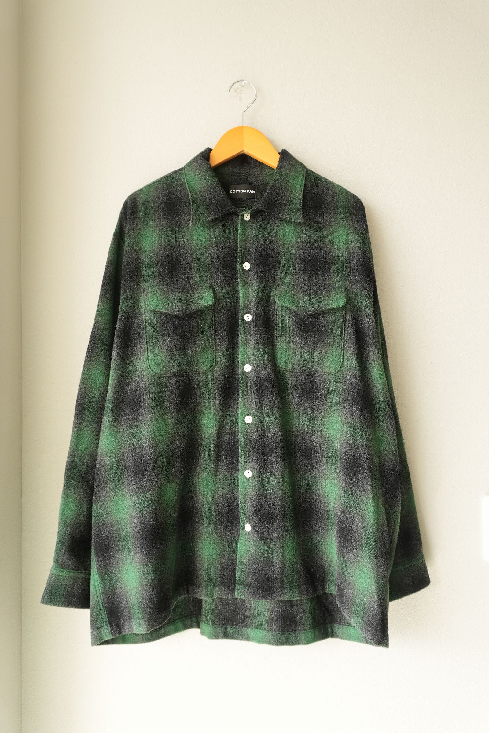 Schaaf L/S Oaklamd型-BLACK×GREEN