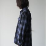 Schaaf L/S Oaklamd型-BLACK×BLUE