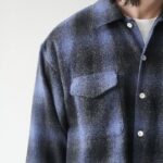 Schaaf L/S Oaklamd型-BLACK×BLUE