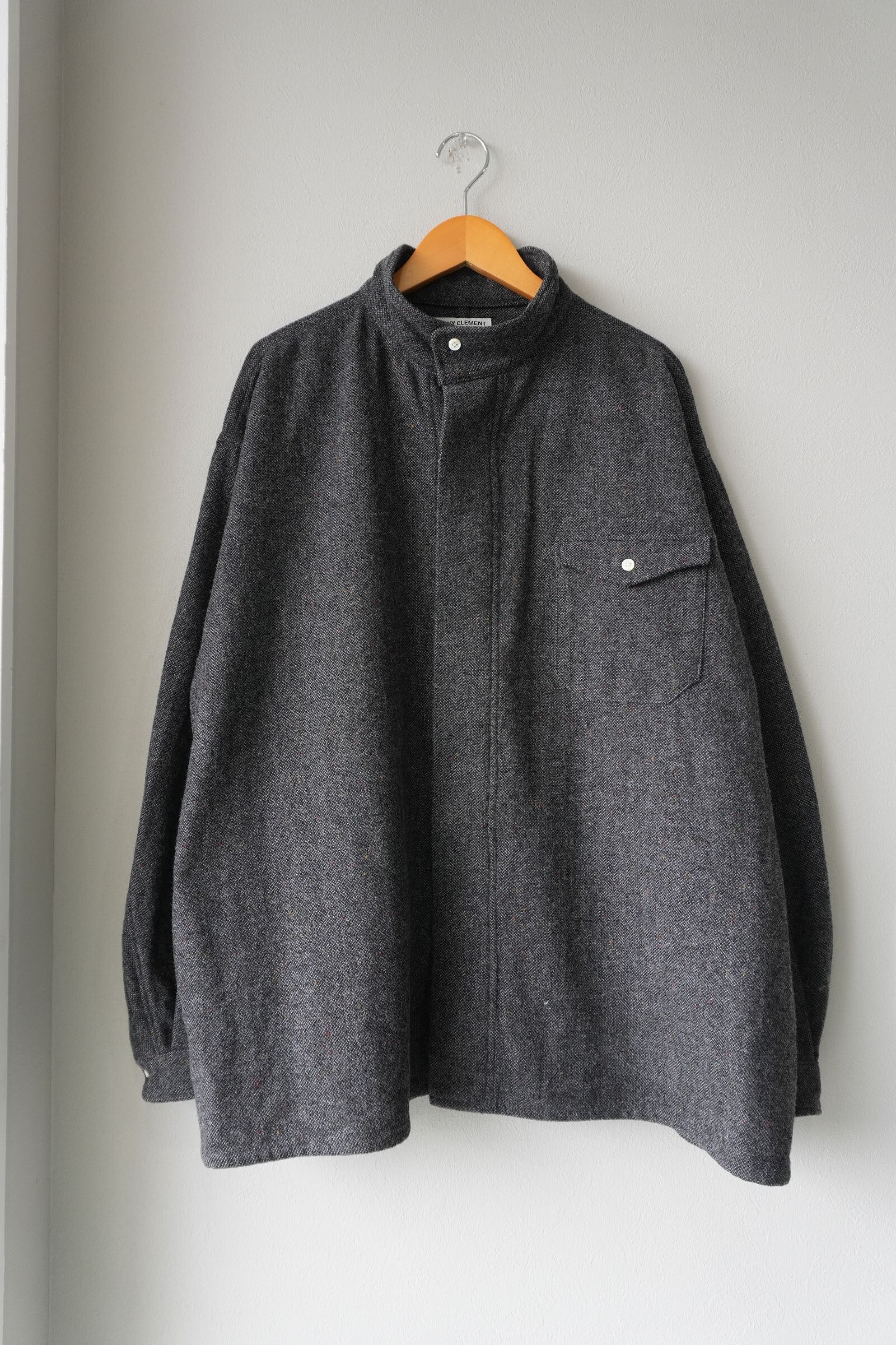 Prairie Shirt Gray Tweed