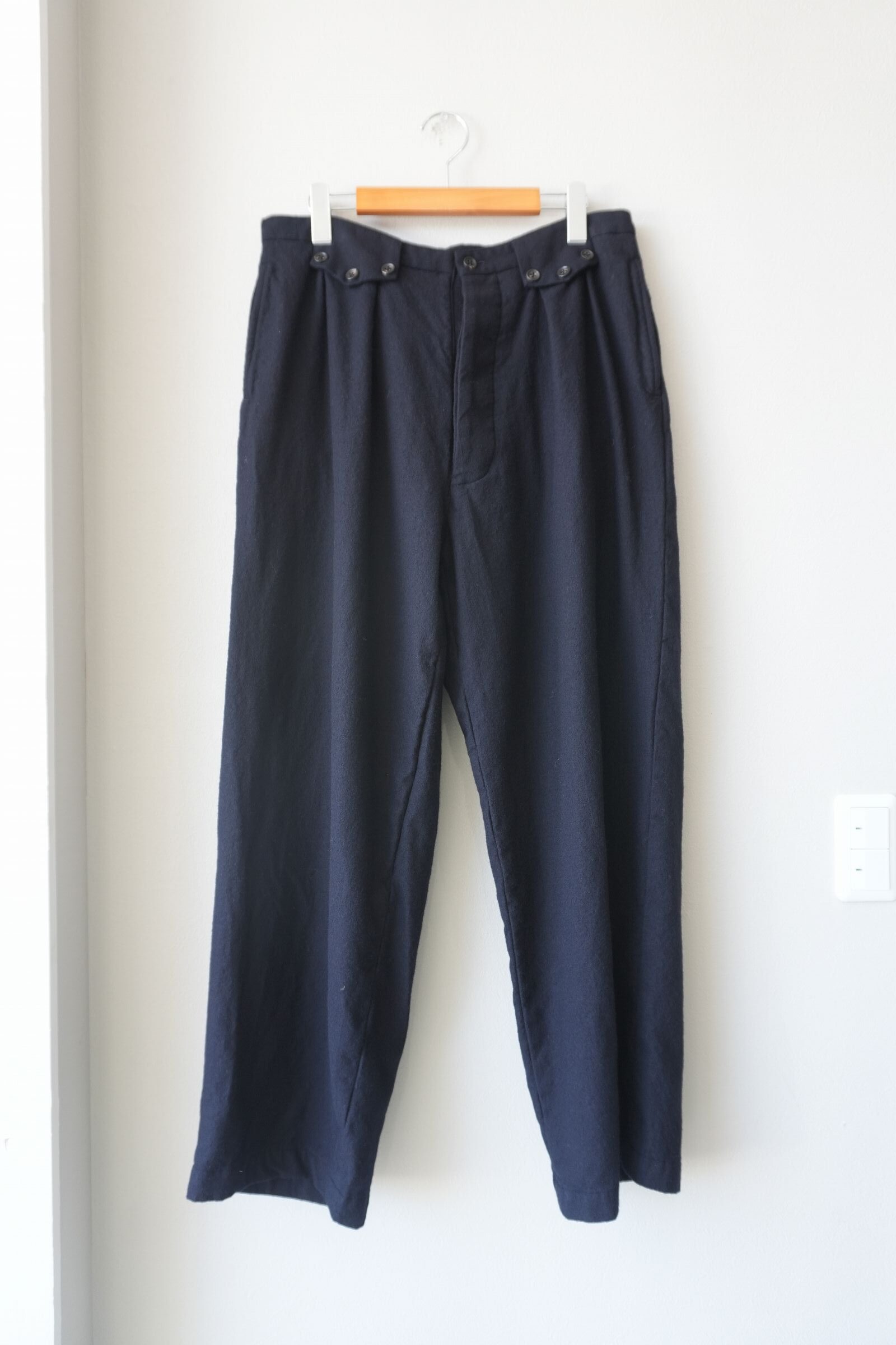 N2 Flap Trousers-BLACK